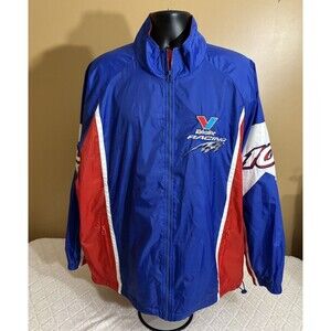 Vintage Racing Champions Valvoline Racing NASCAR Embroidered Windbreaker Men XL